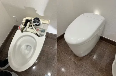 Smart toilet installation